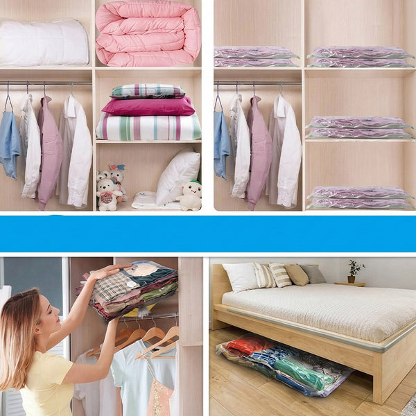 Pungi Vidate Transparent SpațiuMax Organize
