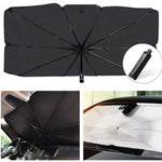 1+1 GRATIS Parasolar Tip Umbrela Parbriz Auto 76x132cm