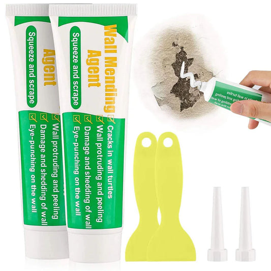 1+1 Kit Reparatie Pereti Intant Alb cu Spatula Aplicare