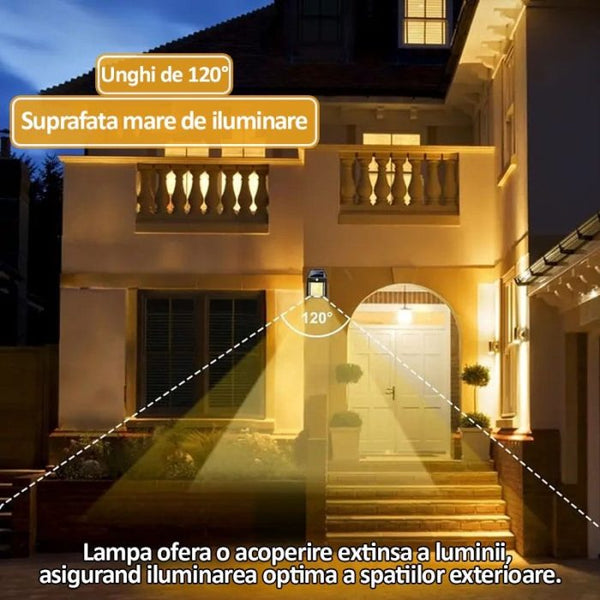 Lumină Solară Exterior Inteligentă