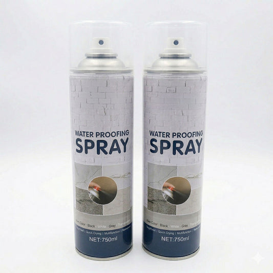 1+1 Spray Etansare Impermeabil, Strat Cauciucat - Transparent 2 x 750ml