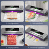 Aparat Vidat Alimente Pro + 10 Pungi Vidat 20x30cm 220V, Taietor Integrat
