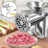 Masina de Tocat Carne pentru Carnati Manuala Aluminiu, Accesorii Incluse