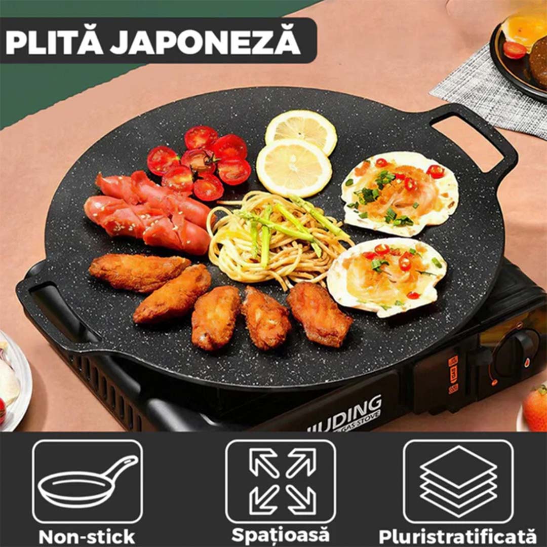 Plita Japoneza Invelis Antiaderent 32cm