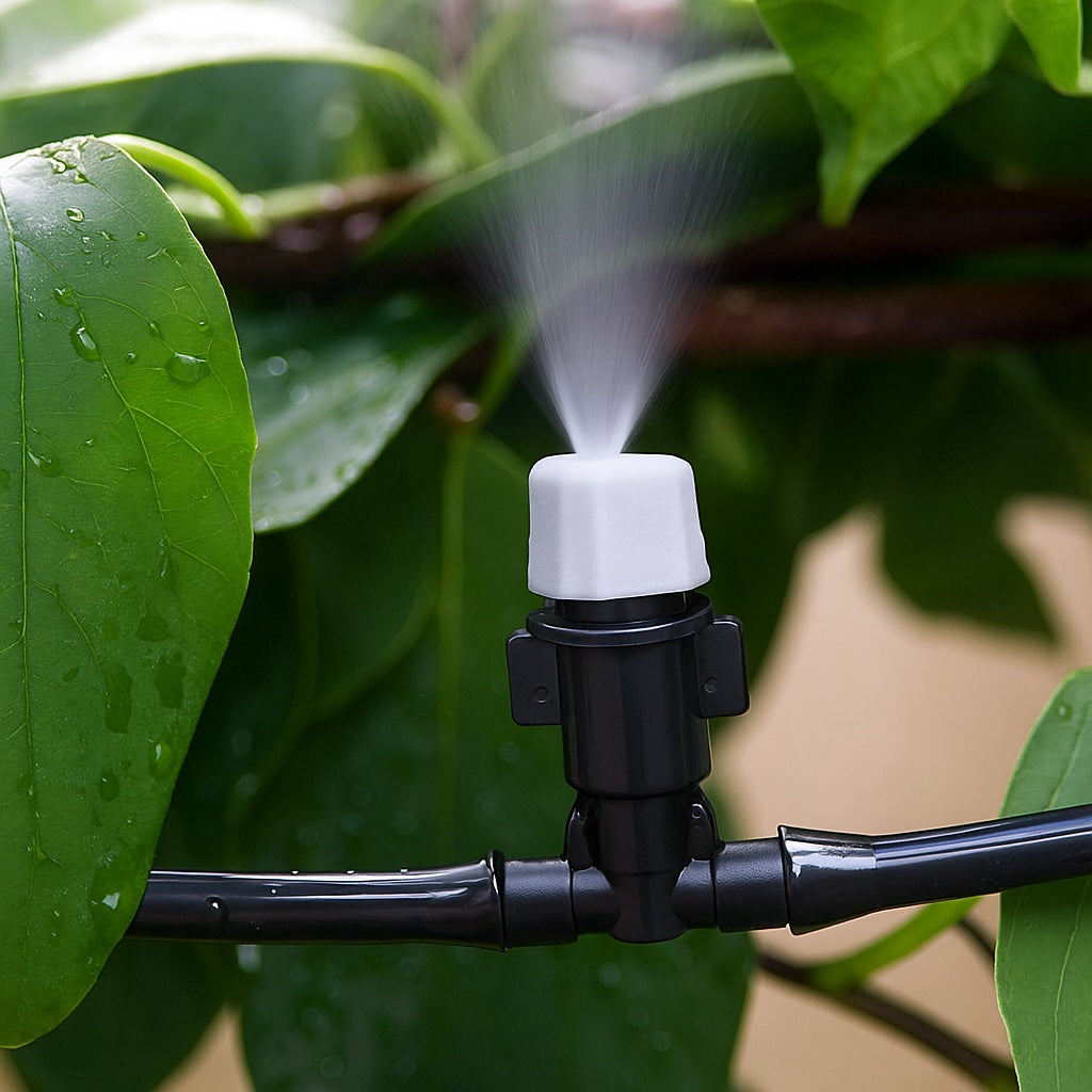 Sistem de Racire Terasa, Pulverizare, Hidratare Plante 10M si 10 Duze