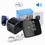 Tensiometru Incheietura Smart, Incarcare USB + CADOU Pulsoximetru