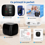 Tensiometru Incheietura Smart, Incarcare USB + CADOU Pulsoximetru