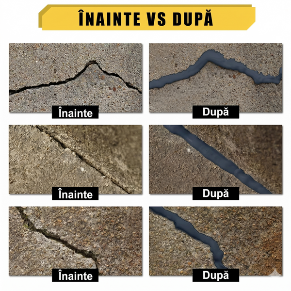Umplutură fisuri beton rapid