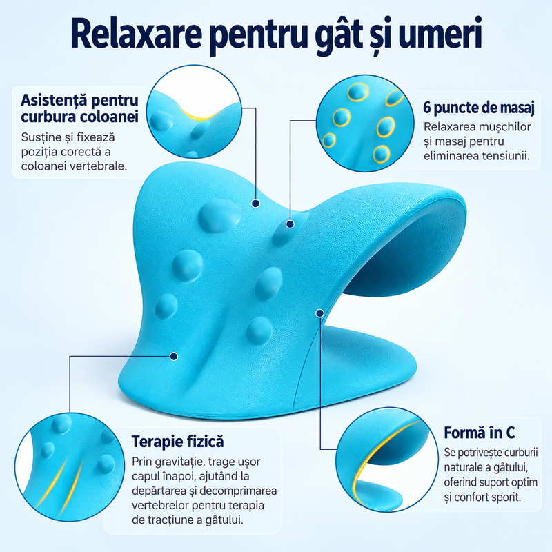 1+1 Perna Cervicala Coloana Musculatura Gat Exercitiu