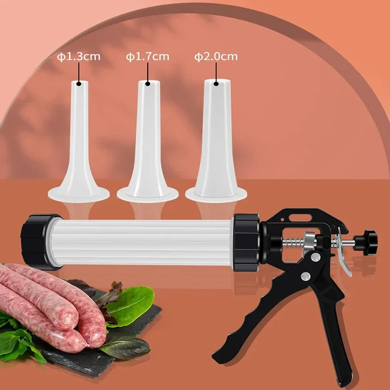 Pistol Umplut Carnati Manual 1kg cu 3 Palnii