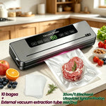 Aparat Vidat Alimente Pro + 10 Pungi Vidat 20x30cm 220V, Taietor Integrat