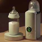 Incalzitor Biberon Portabil, 6 Trepte de Incalzire, 55 Grade Max, Acumulator, USB