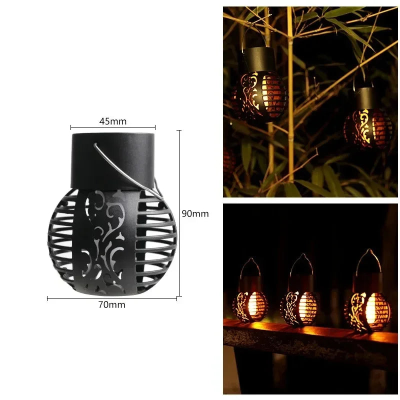 PACHET 3/6/9 Lampa Stil Felinar cu Incarcare Solara
