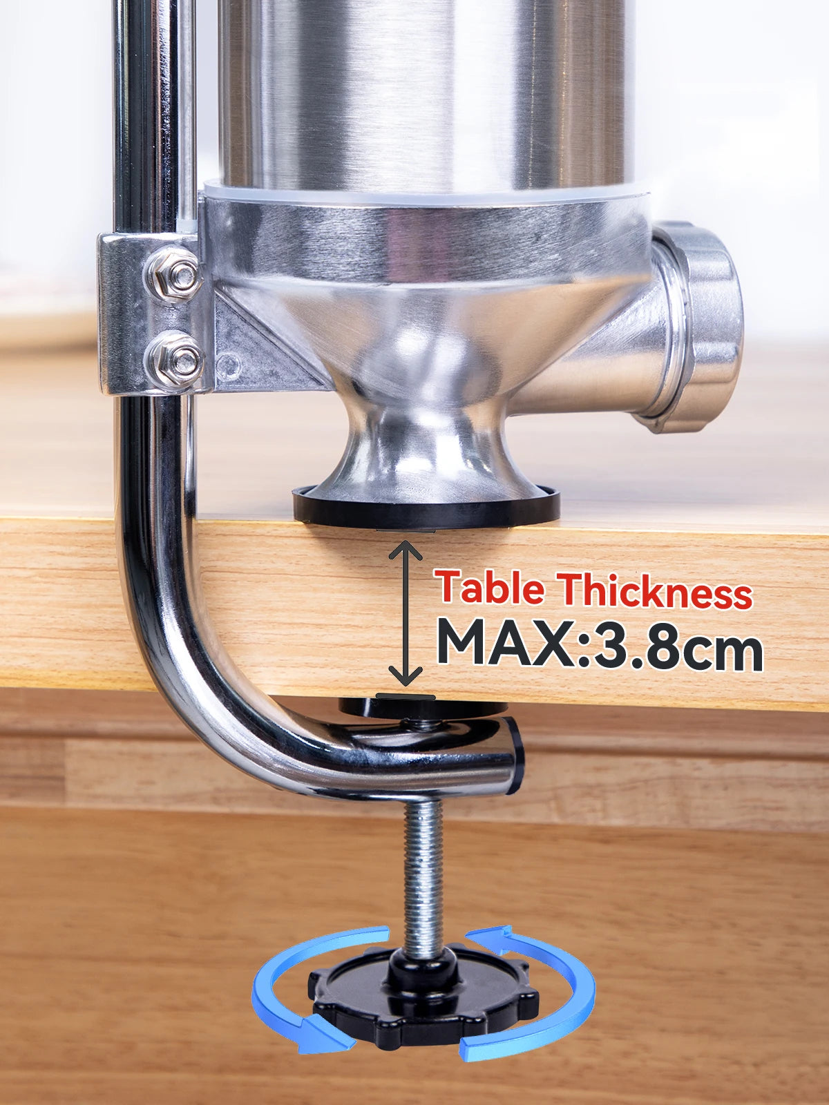 Aparat Umplut Carnati Vertical Inox Prindere Masa 1,25kg sau 2,5kg
