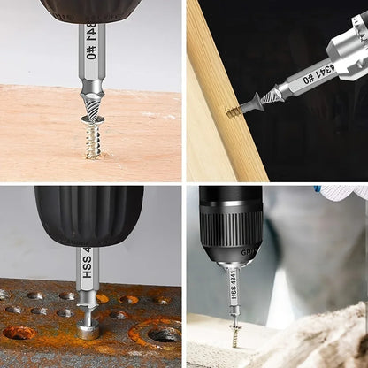 Kit de 6 Piese Extractoare Suruburi 2 in 1