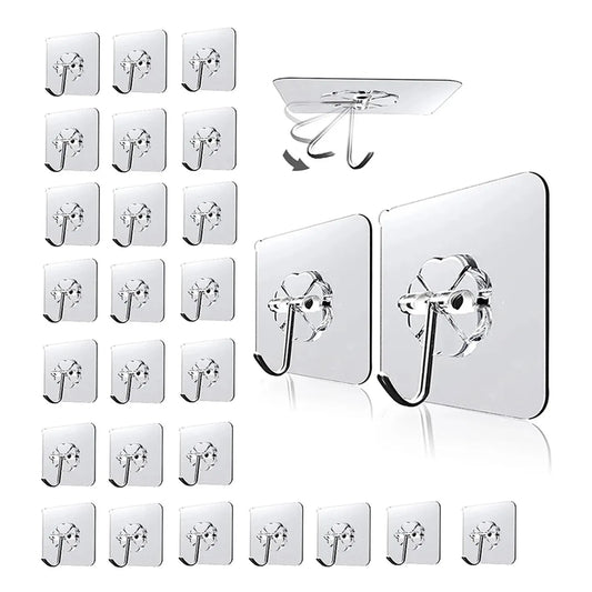 Set 20 Cârlige Magice pentru Perete