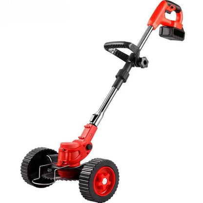 Motocoasa Electrica cu Roti, 2 Acumulatori 36V, 9 Accesorii