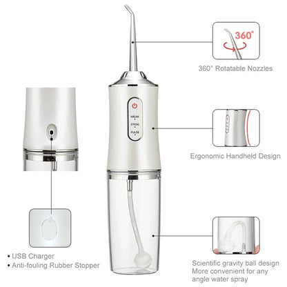 Irigator Oral Dus Bucal 4 Capete 1200mAh