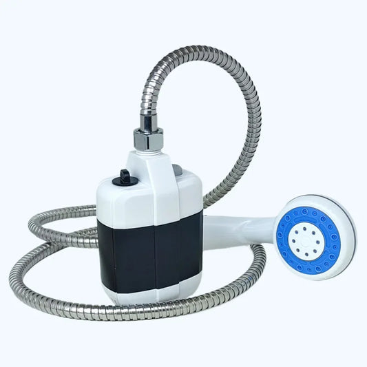 Duş Portabil Electric USB pentru Camping 2200mAh Furtun 1,5m