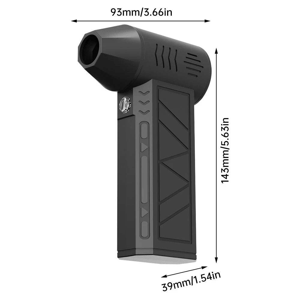 TurboJet Suflanta Portabila Gratar sau Praf 130.000RPM Lanterna