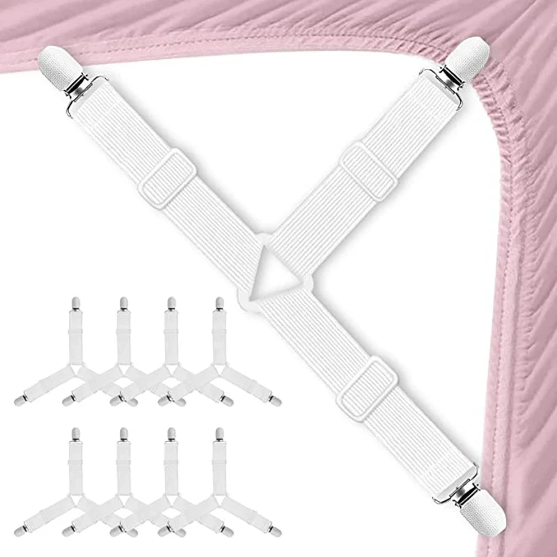 Set 4 Cleme Elastice pentru Cearsafuri