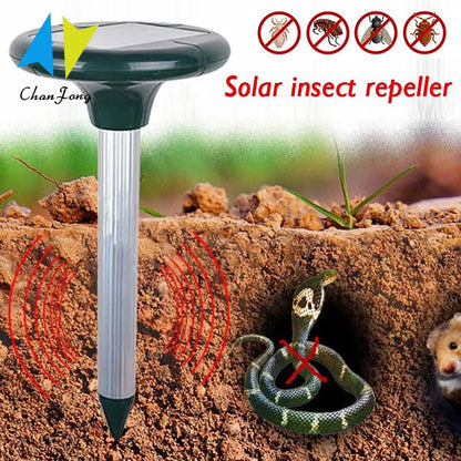 Pachet 2x Lampa Solara cu Ultrasunete Anti-Daunatori