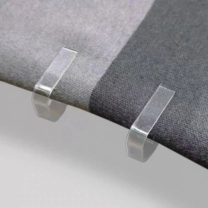 Set 8 Cleme pentru Fata de Masa Transparente