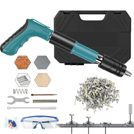 Pistol Automat Pentru Batut Cuie în Orice Material + 50 Cuie CADOU
