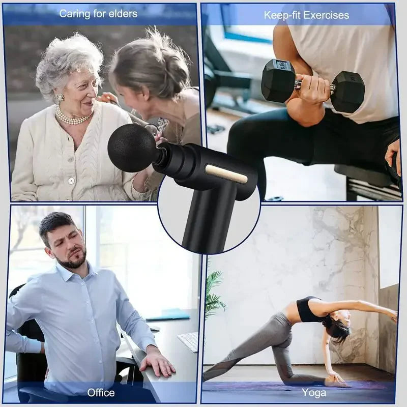 Aparatul de Masaj RelaxMax™ – 6 Nivele de Masaj Puternic!