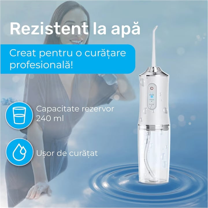 Irigator Oral Dus Bucal 4 Capete 1200mAh